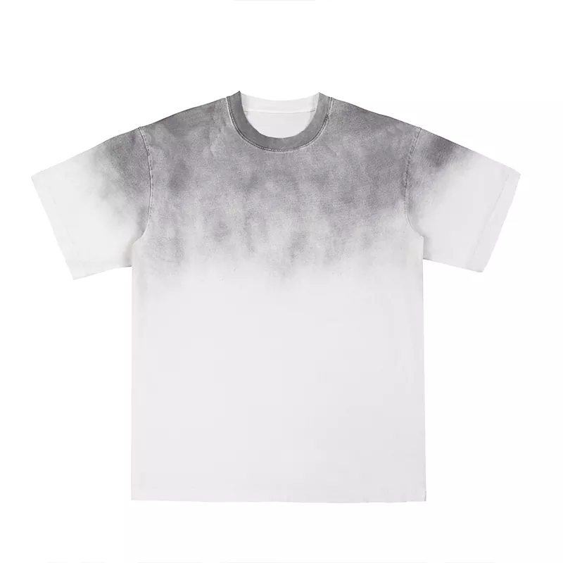 Pourquoi le t-shirt ample en coton dégradé délavé pour homme de GOODTEX est-il le choix parfait pour les hommes modernes