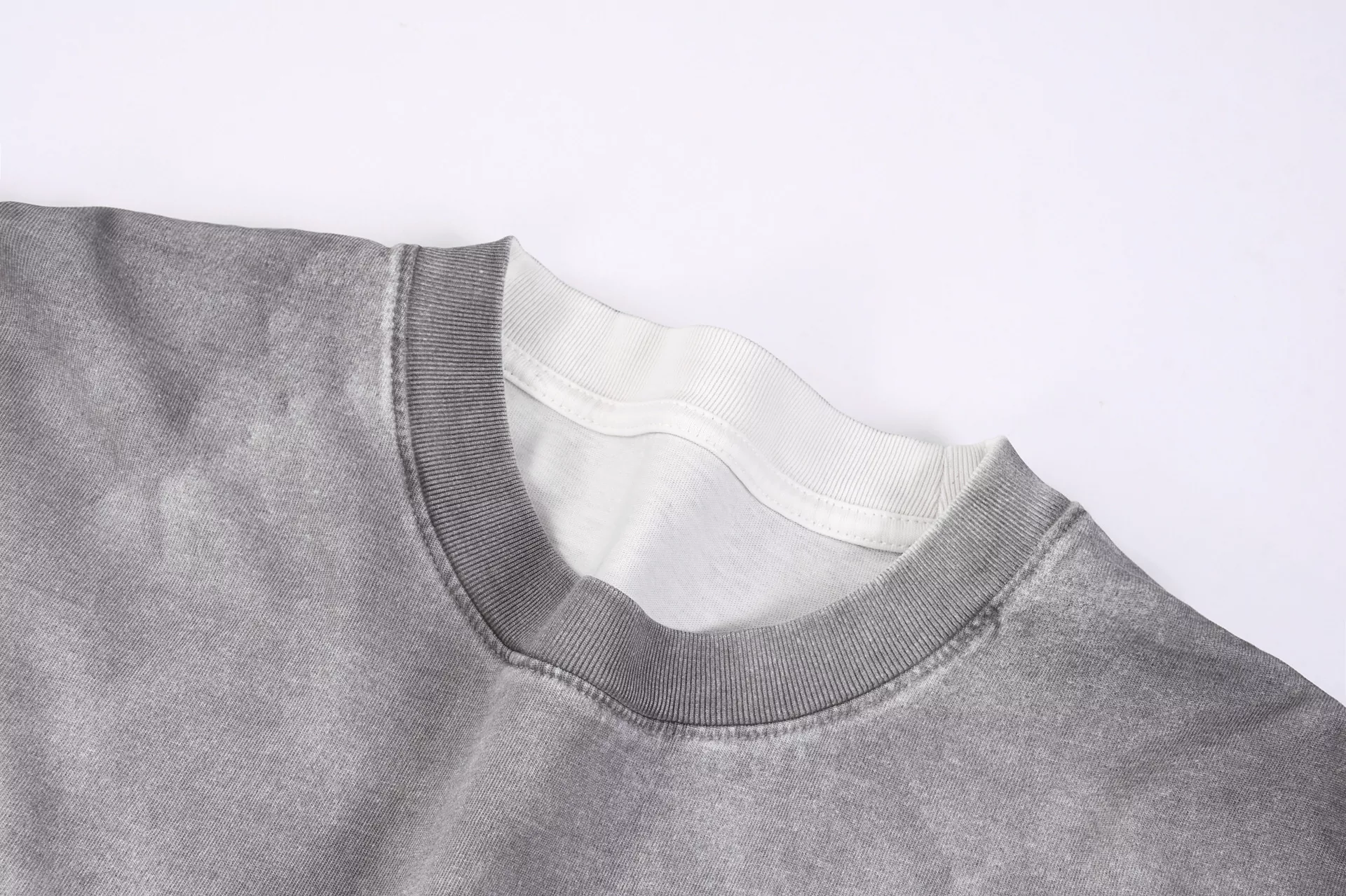 Loose Washed Gradient Cotton Men's T-Shirt