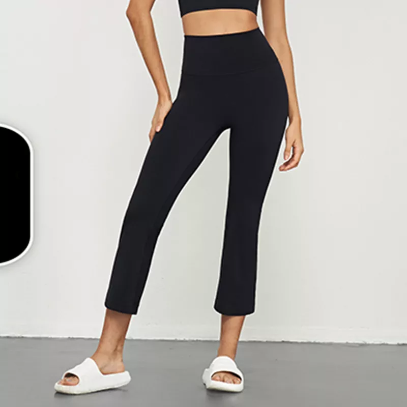 High-Waist Shaping Slim-Fit Yoga Pants