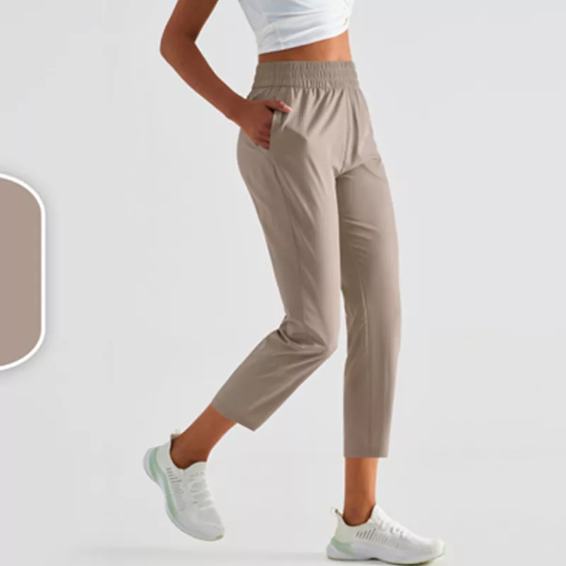 High-Waist Sun-Protection Quick-Dry Yoga Pants