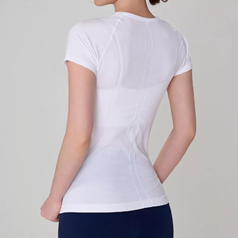 Seamless Antibacterial Slim-Fit Yoga Top