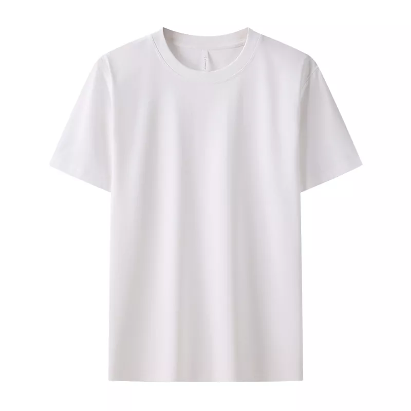 T-shirt col rond en coton mercerisé Summer Cool Sensation pour hommes