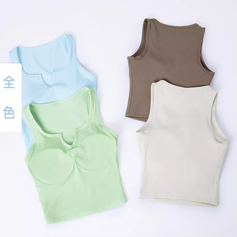 Gilet de fil d'été, haut de course, Fitness, Yoga